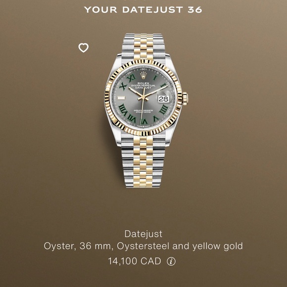 Oyster Perpetual Datejust 36 / box & warranty - Picture 4 of 4